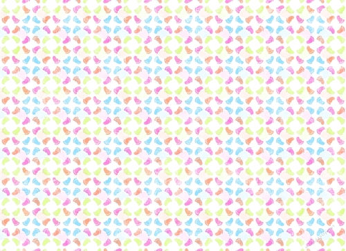 Sketchy Papers - Little Footprints - Neon