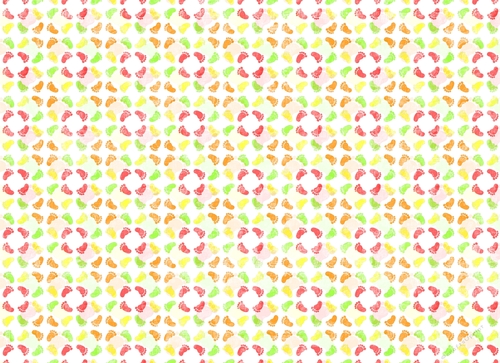 Sketchy Papers - Little Footprints - Citrus