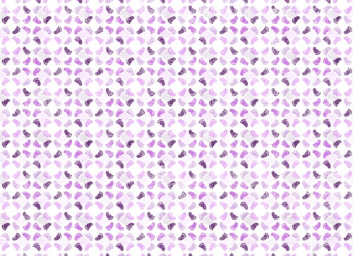 Sketchy Papers - Little Footprints - Purple