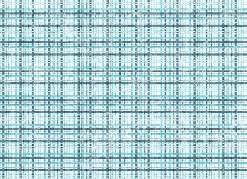 Sketchy Papers - Funky Plaid - Turquoise