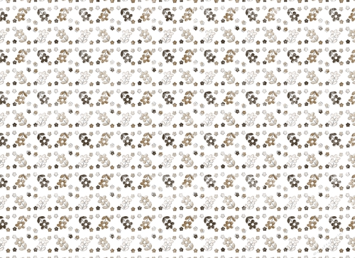 Sketchy Papers - Wild Flowers - Sepia