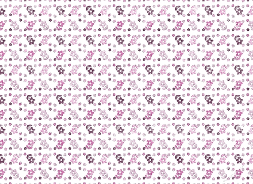Sketchy Papers - Wild Flowers - Cerise