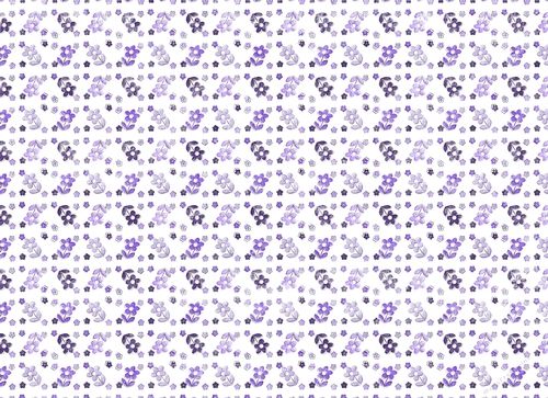Sketchy Papers - Wild Flowers - Lilac