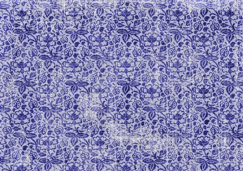 Faux textured flower and ladybird papers - muted tones - purple