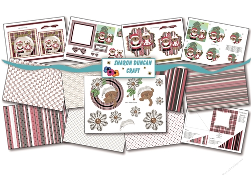 Beary Merry Christmas - 13 page kit - Mr and Mrs