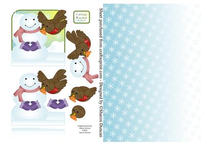 Little Robin - Snow Friends