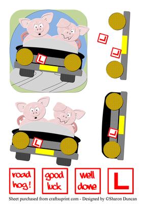 Funny Road Hog Toppers