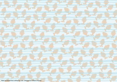 Gone Fishing Backing Paper