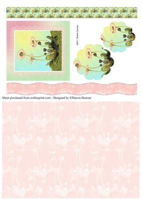 Dainty Daisy Decoupage & Paper - Pink