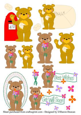 Sweetheart Bears - Sending Messages