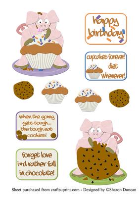 Piggy Cakes and Cookies