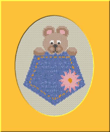Pocket Pals Cross Stitch Chart - Mouse