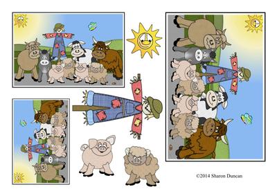 Farmyard Friends - the Whole Gang is Here