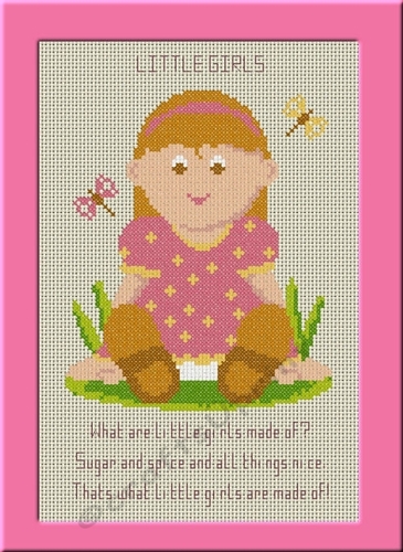 What are little girls made of ...
