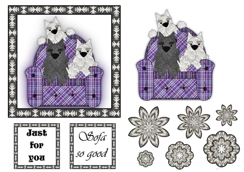 Terrier Toppers - Sofa So Good