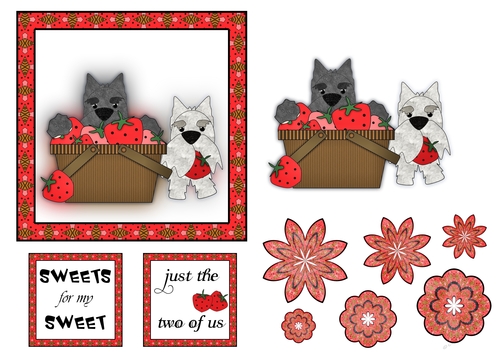 Terrier Toppers - Sweets for my Sweet