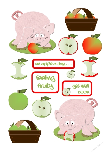 PIG TAILS - Funny Toppers - Feeling Fruity