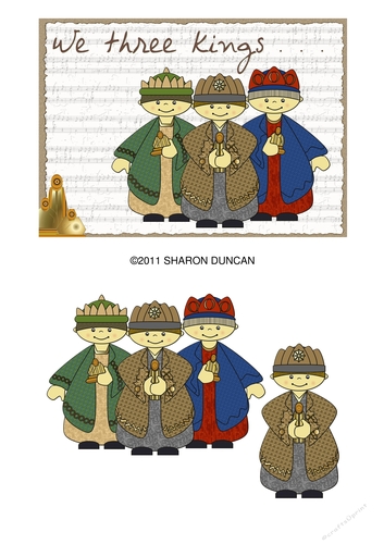 Little Nativity - We Three Kings