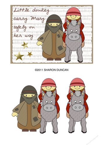 Little Nativity - Little Donkey