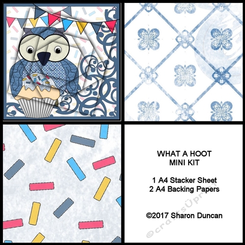 WHAT A HOOT - Mini Kit - Birthday Cake