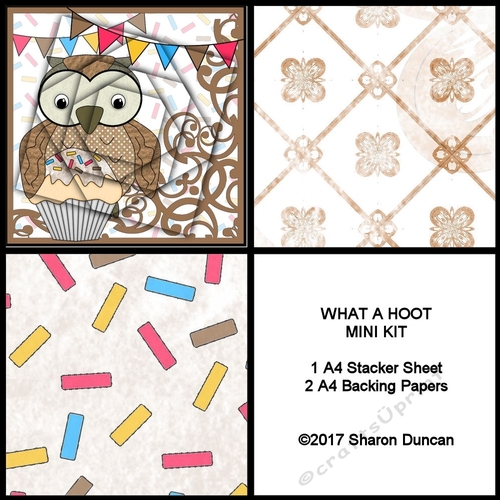 WHAT A HOOT - Mini Kit - Birthday Cake