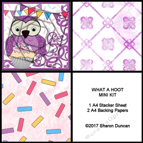 WHAT A HOOT - Mini Kit - Birthday Cake