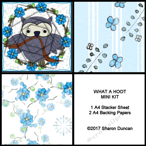 WHAT A HOOT - Mini Kit - Nesting