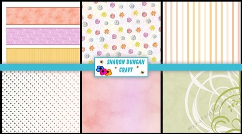 SEASONS - Spring Accessories Kit - papers, ribbons, brads, bows