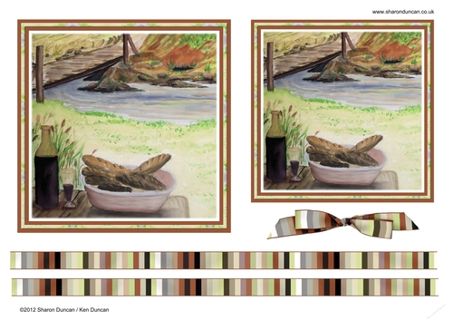Toppers and Accessories - Sitting by the Lake