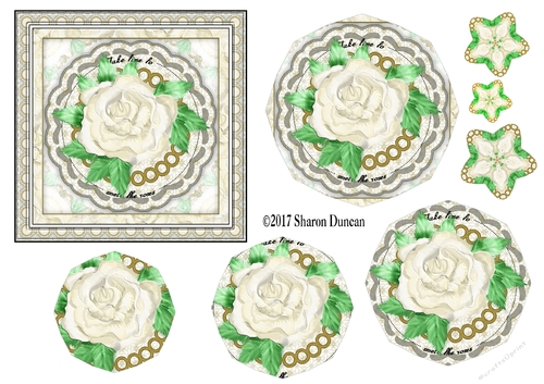 Luxury of Time Stacker - Gold - SMELL THE ROSES