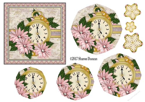Luxury of Time Stacker - Gold - FLORAL WATCH