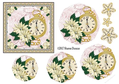 Luxury of Time Stacker - Gold - FLORAL WATCH