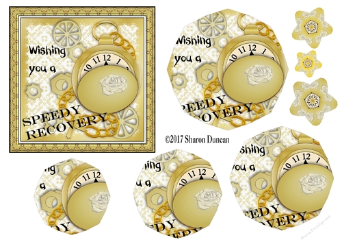 Luxury of Time Stacker - Gold - SPEEDY RECOVERY