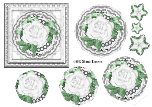 Luxury of Time Stacker - Silver - SMELL THE ROSES