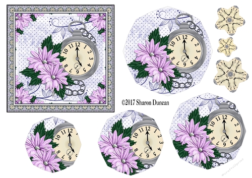 Luxury of Time Stacker - Silver - FLORAL WATCH