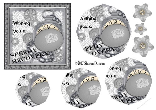 Luxury of Time Stacker - Silver - SPEEDY RECOVERY