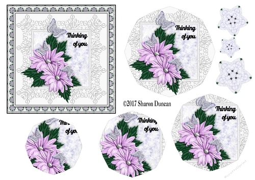 Luxury of Time Stacker - Silver - THINKING OF YOU