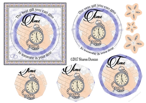 Luxury of Time Stacker - Silver - THE BEST GIFT IS TIME