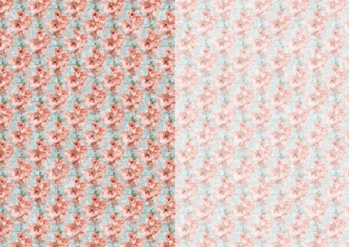 Photoflowers Teabag Paper - 2 tone - peachy bloom