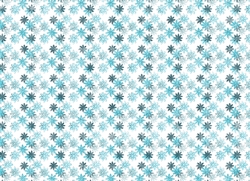 Sketchy Papers - Crazy Daisy - Turquoise