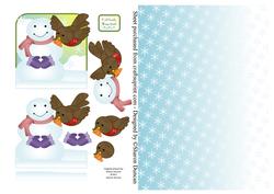 Little Robin - Snow Friends