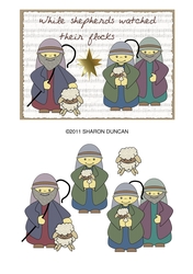 Little Nativity - While Shepherds Watched