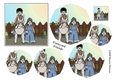 Farmyard Friends - Square stacker - Horse Riding