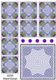Highland Fling Teabag Folding Topper and Teabags - Thistle Blue