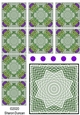 Highland Fling Teabag Folding Topper and Teabags - Thistle Green