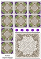 Highland Fling Teabag Folding Topper and Teabags - Thistle Sepia