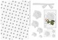 Musical Rose Decoupage and Paper - White