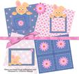 Pocket Pals 12 Piece Page Kit - Pink