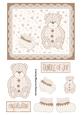 Baby Bear Lace Topper - Natural