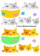 Purr-fect Little Kittens Sleeping